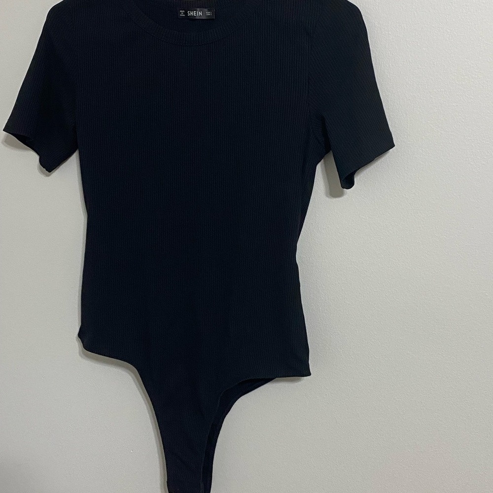 SHEIN Ribbed Bodysuit - Picture 2 of 7